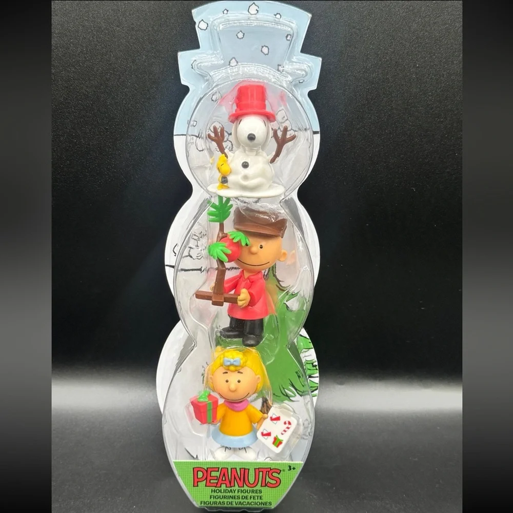 Peanuts 3-Piece Holiday Figure Set